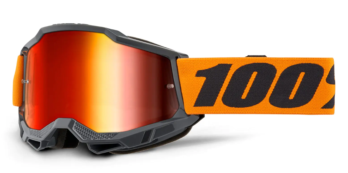 Мотокрос очила 100% ACCURI2 ORANGE- MIRROR RED